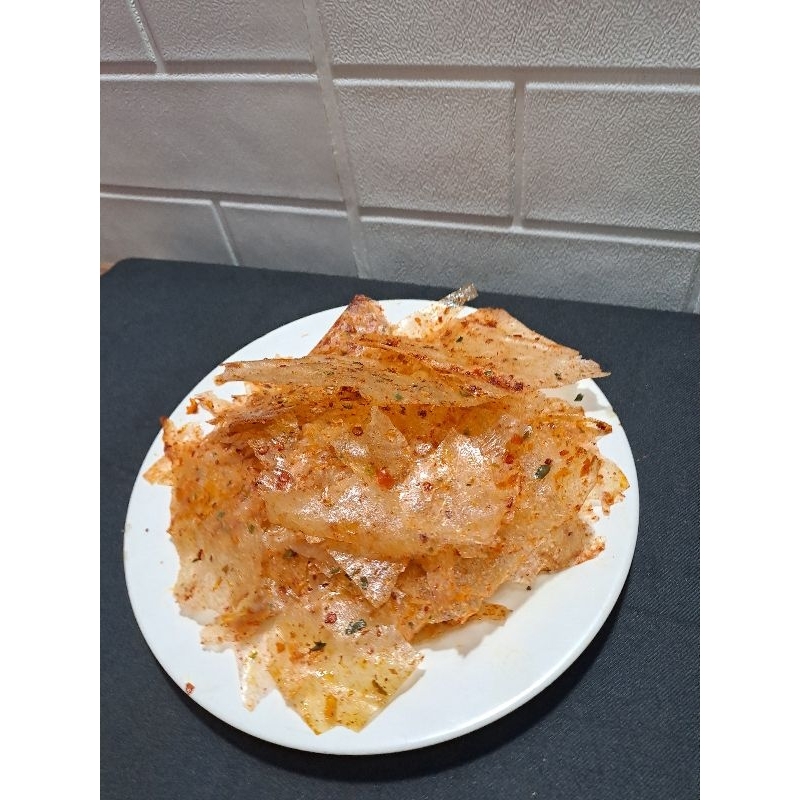 

keripik kaca pedas daun jeruk/80gram/