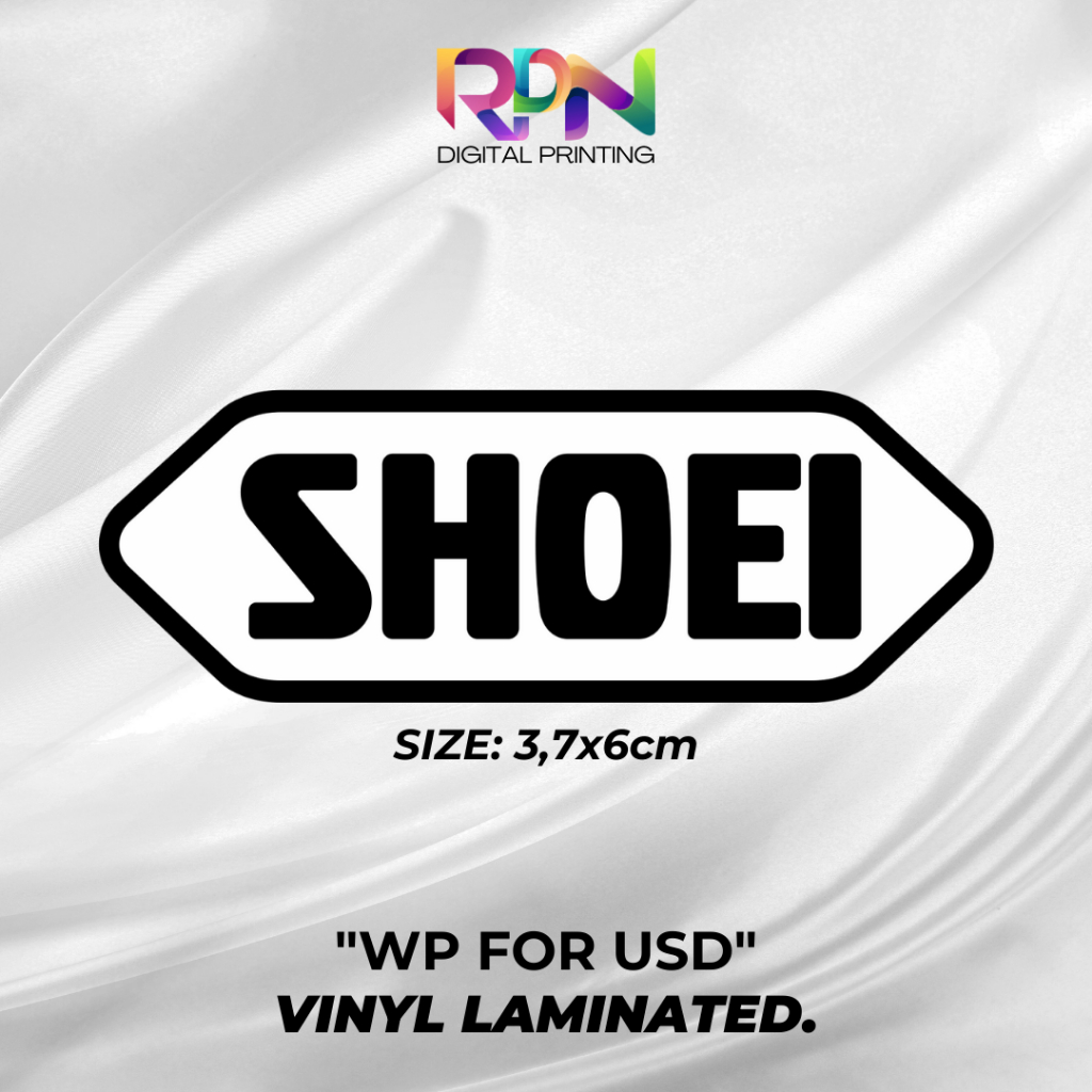 

STIKER/STICKER PRINTING PRINCUTT SHOEI VIRALL