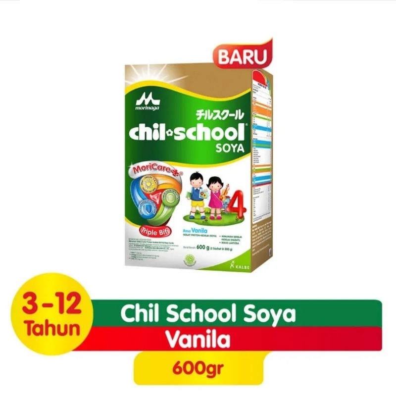 Morinaga Chil School Soya 600 gr