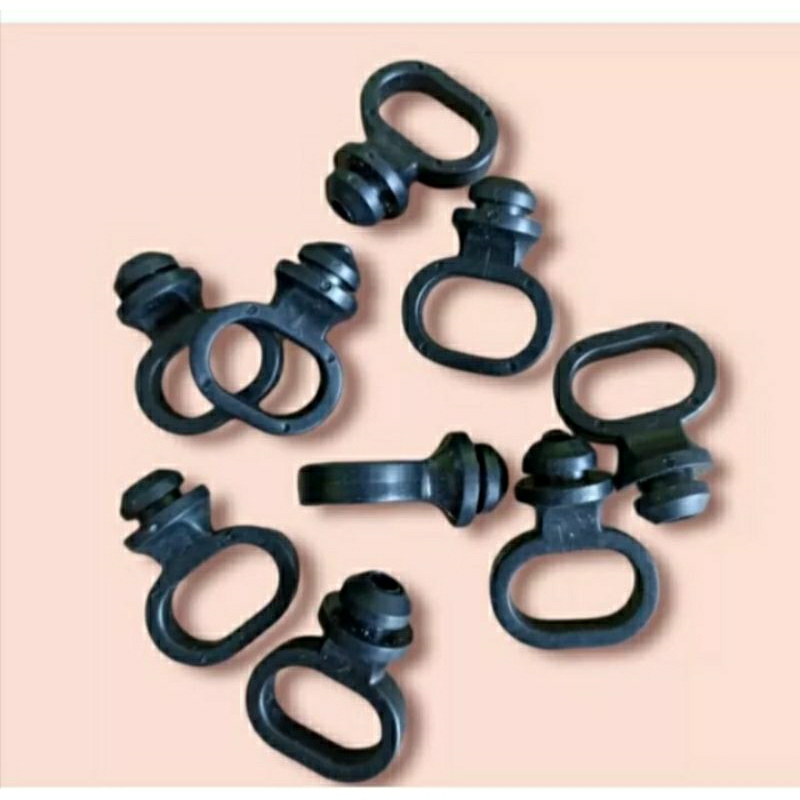 Karet Kleman Holder Pegangan Kabel Speedometer Universal Karet Kancingan Gantungan Kabel Spidometer