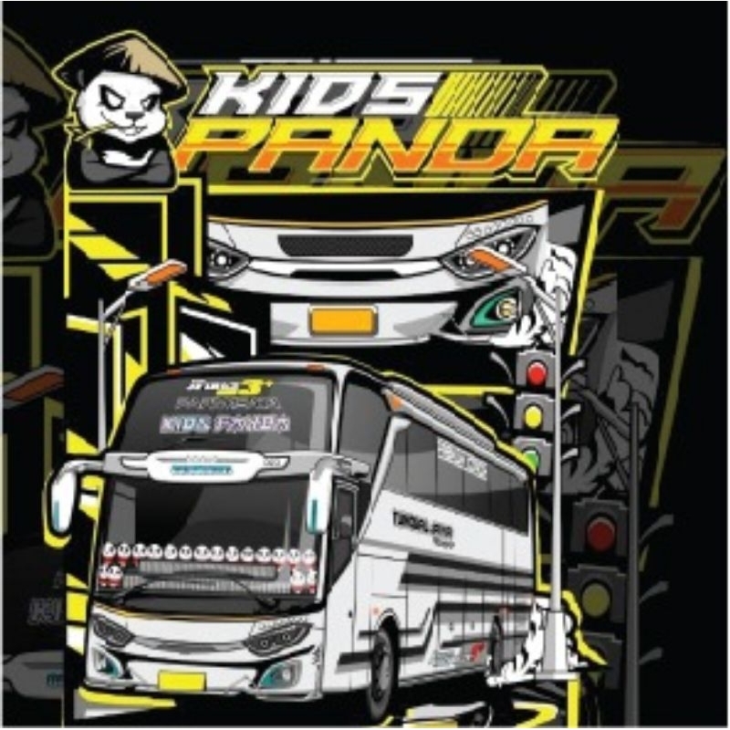 Stiker BusMania Kids Panda