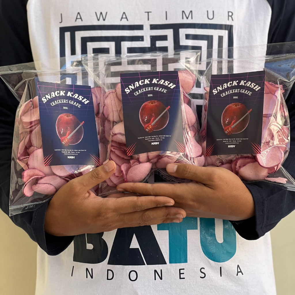 

Krupuk Buah Rasa Anggur Oleh Oleh Khas Blitar