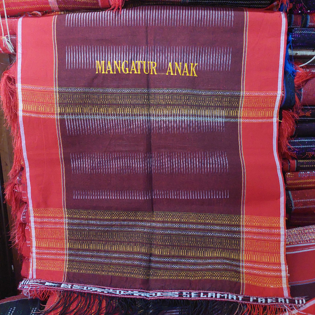 Ulos Batak Bintang Maratur (Motif Mangatur Anak Boru)