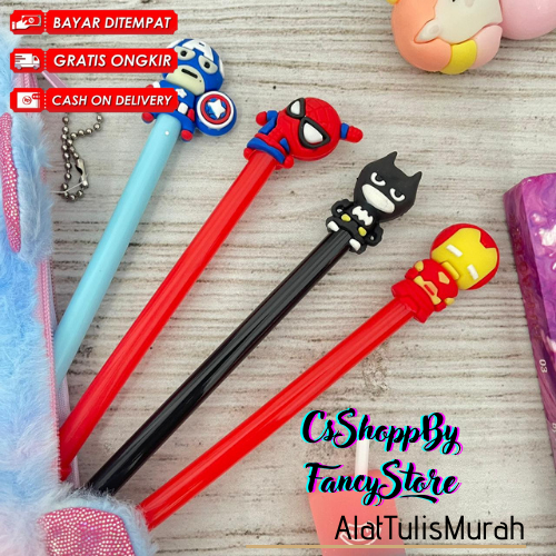 

Pensil Karakter Avenger spider capt iron batmn Pensil Graphite Infinite Ajaib Cod