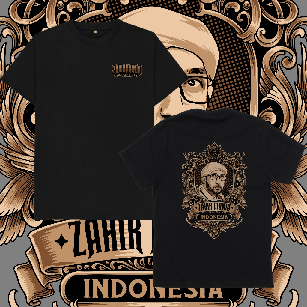 Kaos Baju Mafia Sholawat AZ Zahir Mania Tshirt Premium