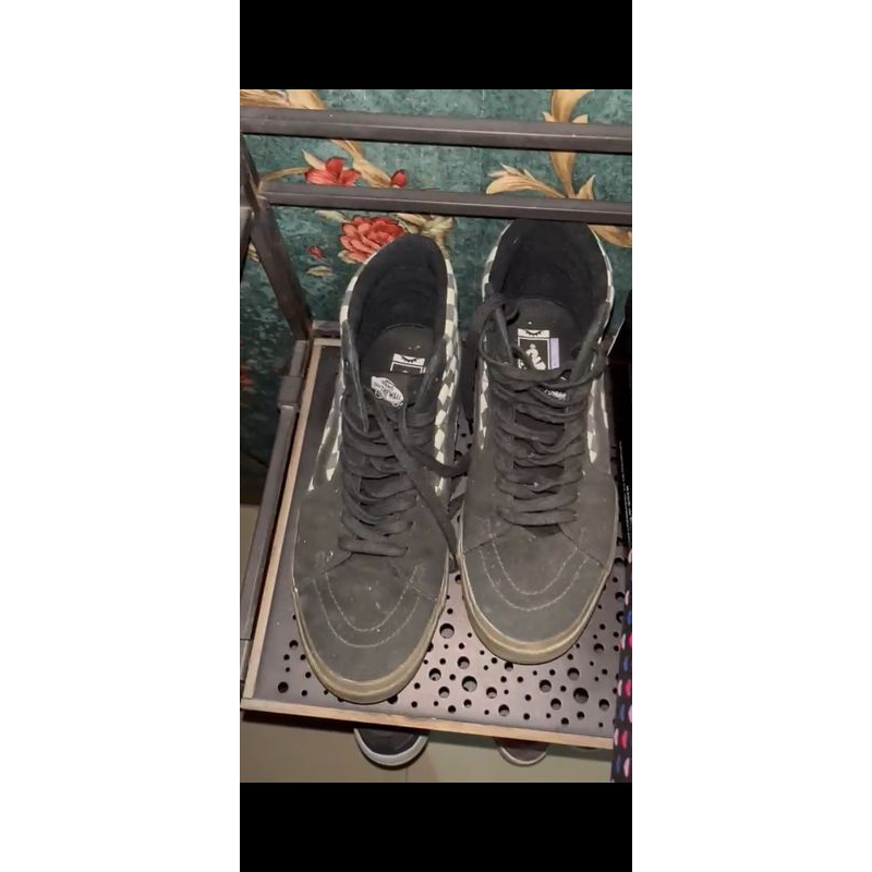 Vans Sk-8 BMX Checkerboard Hi Black Gum