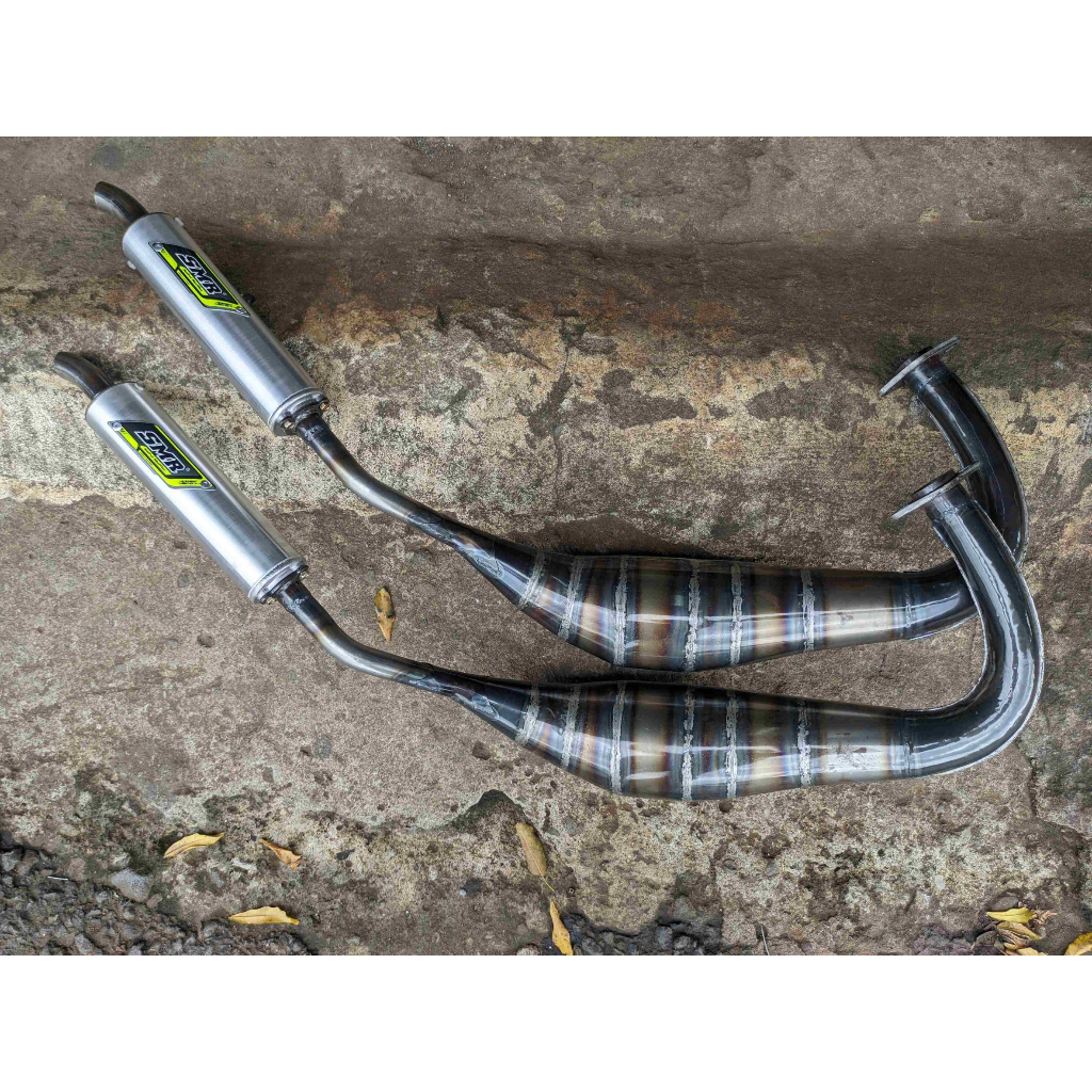 Knalpot RX-King SMR PDK Scorpio Leher Plipit Plat Karat