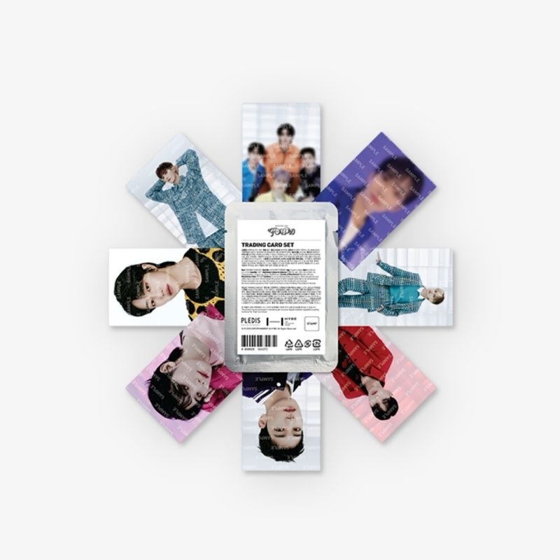 [READY STOCK] SEVENTEEN SVT TOUR FOLLOW TO SEOUL OFFICIAL TRADING CARD SET (Sealed)