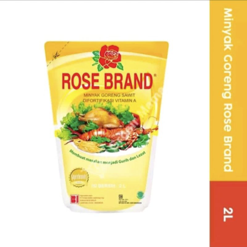 

Minyak goreng Rose Brand 2KG pouch