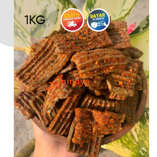 

Kerupuk Jengkok Bantet Pedas Daun Jeruk 1kg