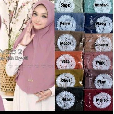 hijab instan syar'i jumbo pet jersey premium