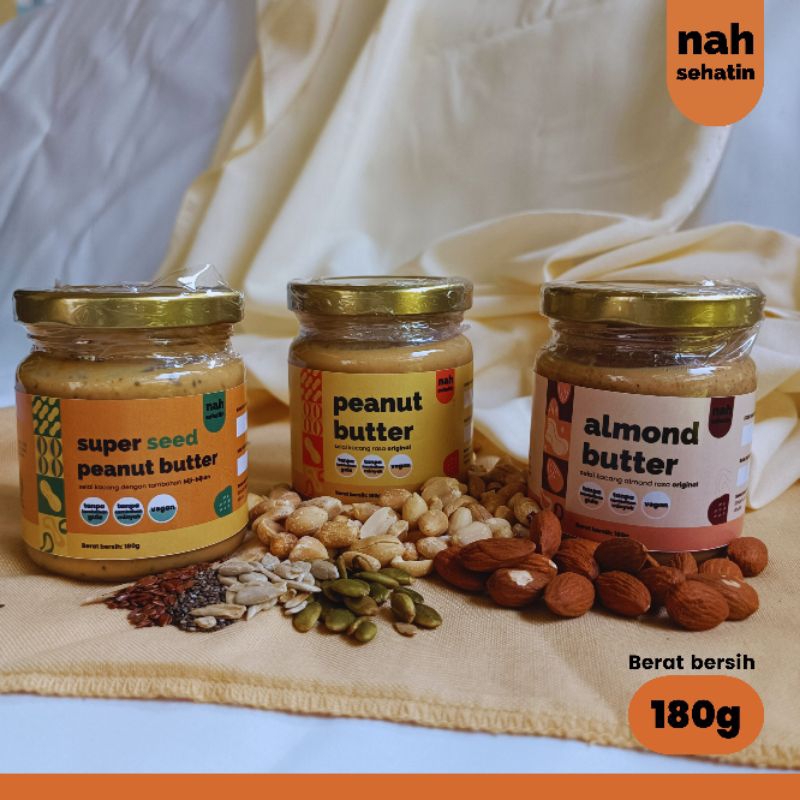 

HEALTHY PEANUT & ALMOND BUTTER