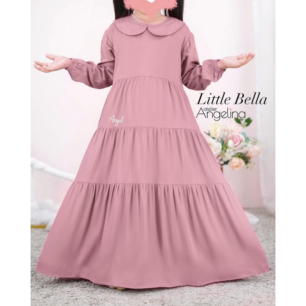 Little Bella Dress - Paris Viscose by Atelier Angelina Angel