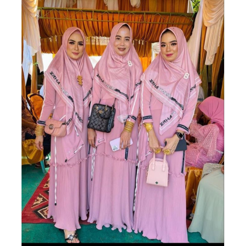 gamis syari erha premium
