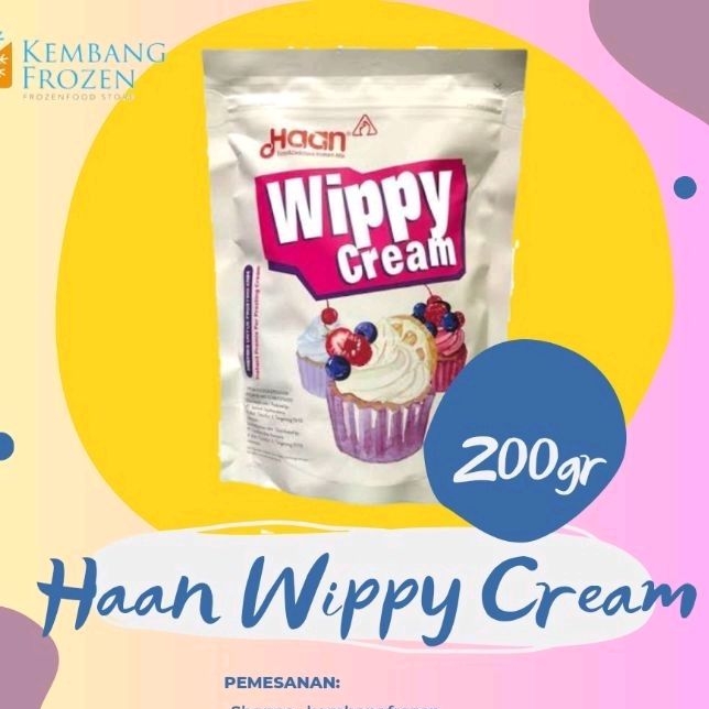 

Haan Wippy Cream Bubuk 200gr