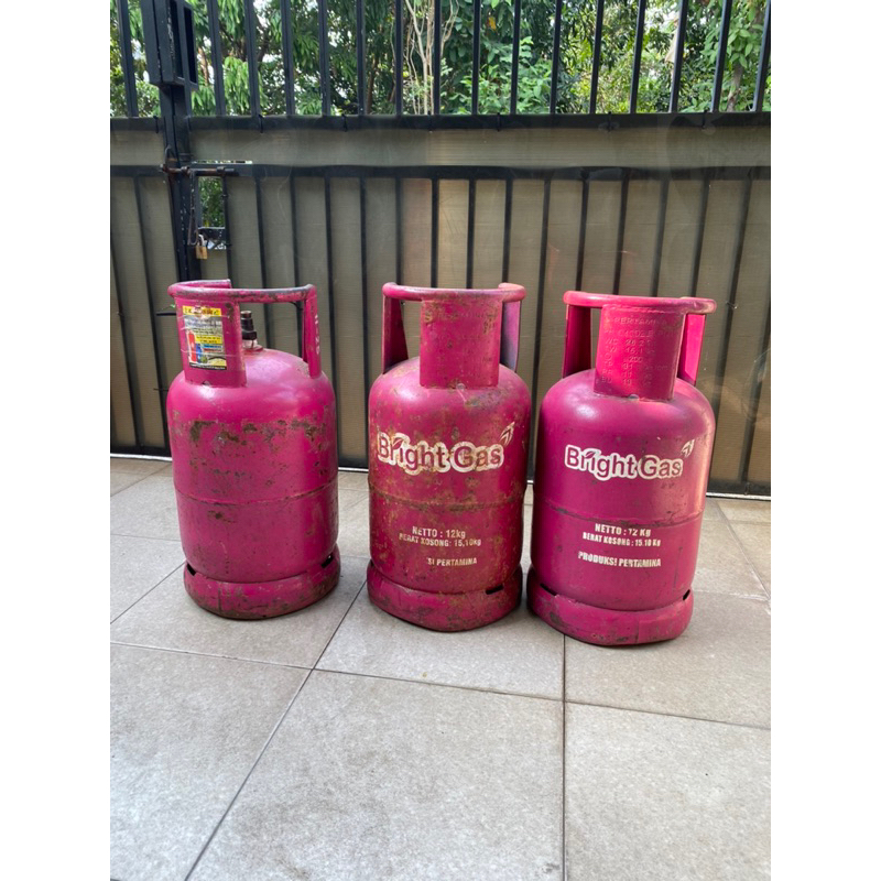 Jual cepat murah tabung bright gas 12 kg kosong