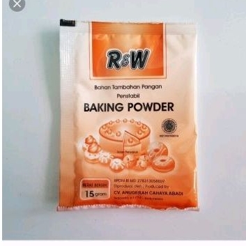 

Baking Powder Orange dan Biru merk R&W 15 gram