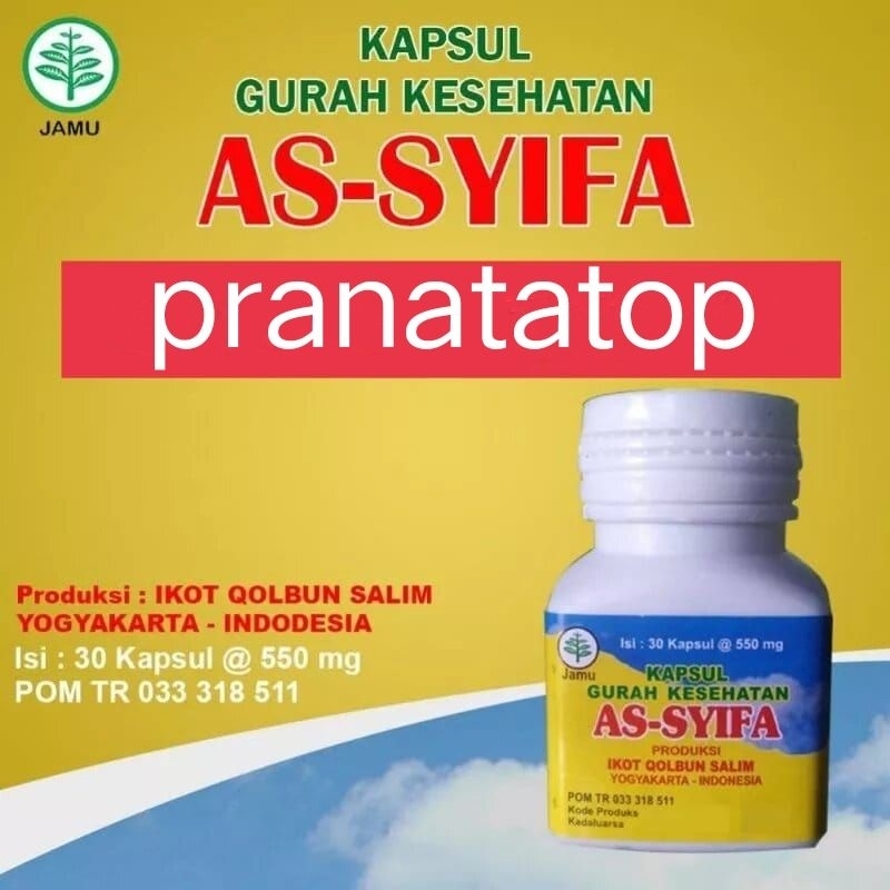 Gurah Asy-Syifa 30 kapsul Gurah Suara Gurah Syifa