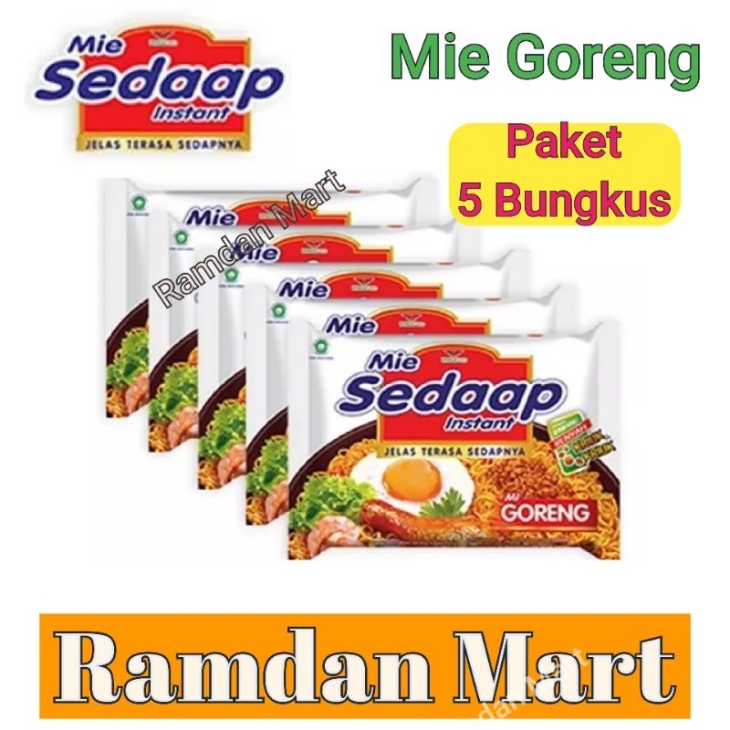 

Mie Sedaap Goreng 5 Bungkus