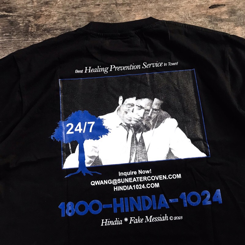 HINDIA NOTHING MATTERS TSHIRT BLACK