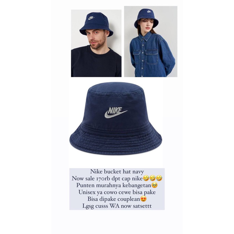 NIKE BUCKET HAT