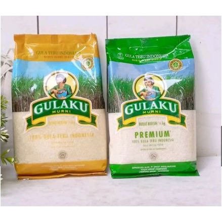 

Gula Pasir Gulaku Murni 100% Gula Tebu Alami Kemasan 1 kg