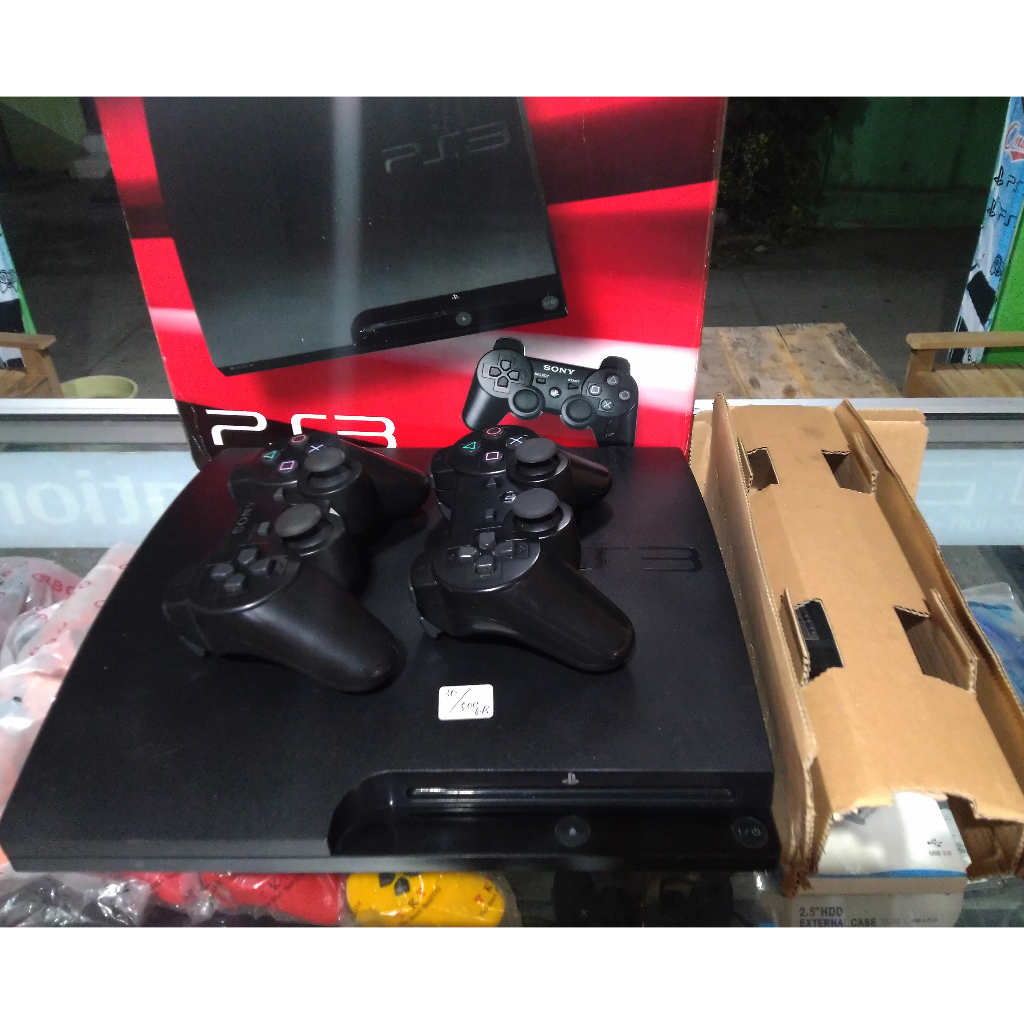 PS3 Slim Seri 3000 Hardisc 500 GB Second