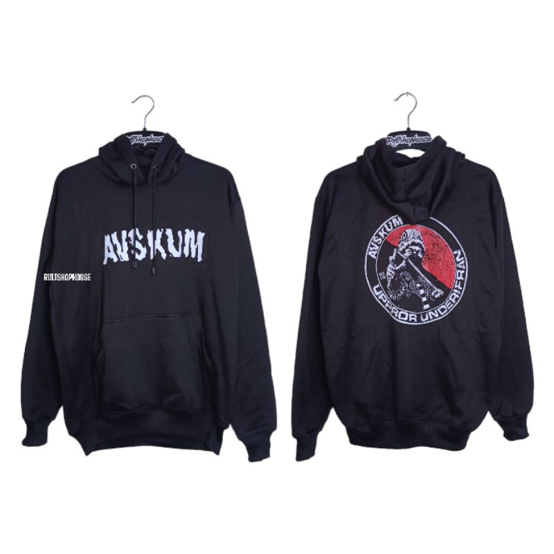 Jaket Hoodie Band Punk Avskum / Jaket Punk Jaket Distro