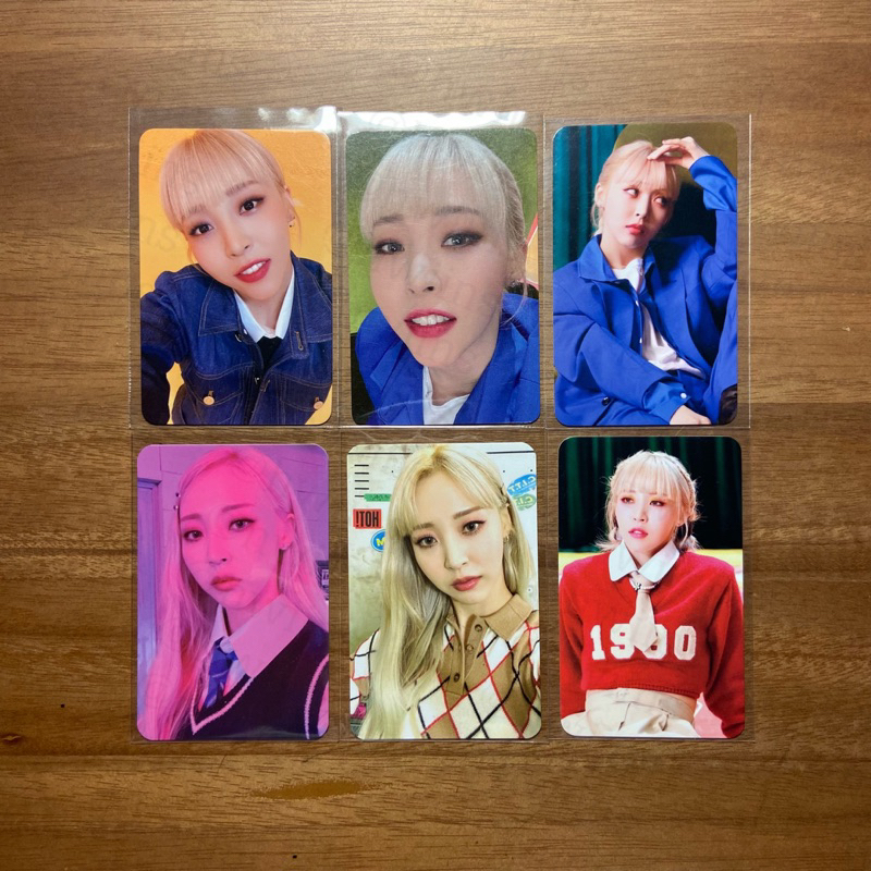 Mamamoo Moonbyul Benefit Photocard CITT