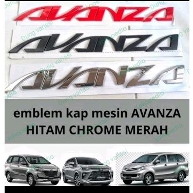 Emblem Kap mesin Hood Avanza 2004-2023