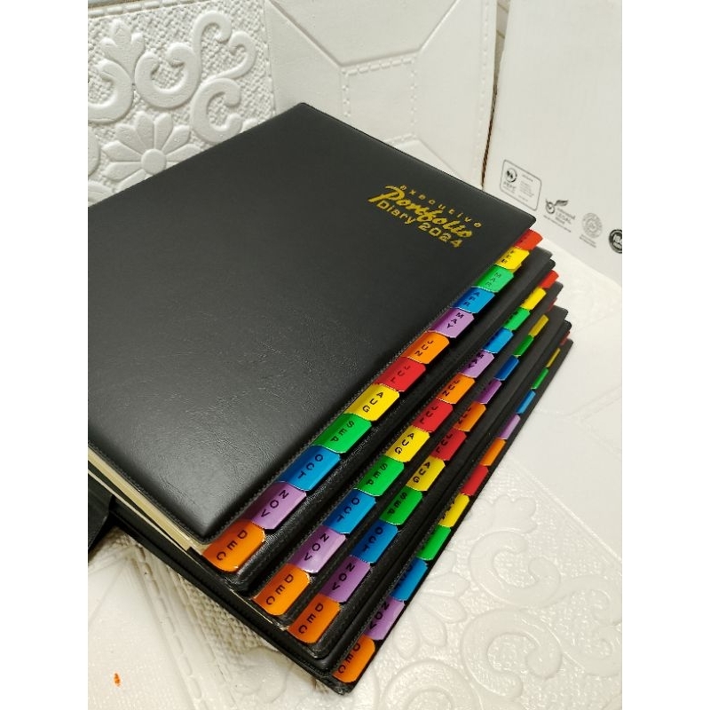 

buku agenda fort folio diary 2024