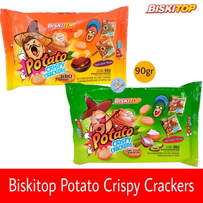 

Biskitop potato crackers 90gr