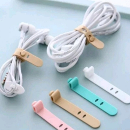 Pengikat kabel charger pengikat headset