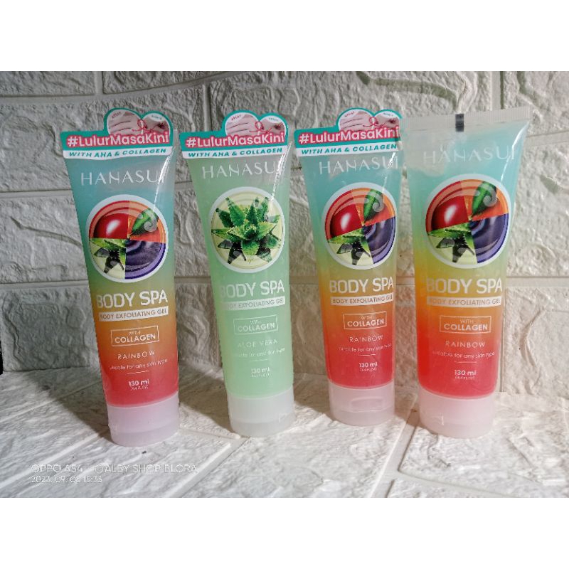 hanasui body spa lulur masa kini