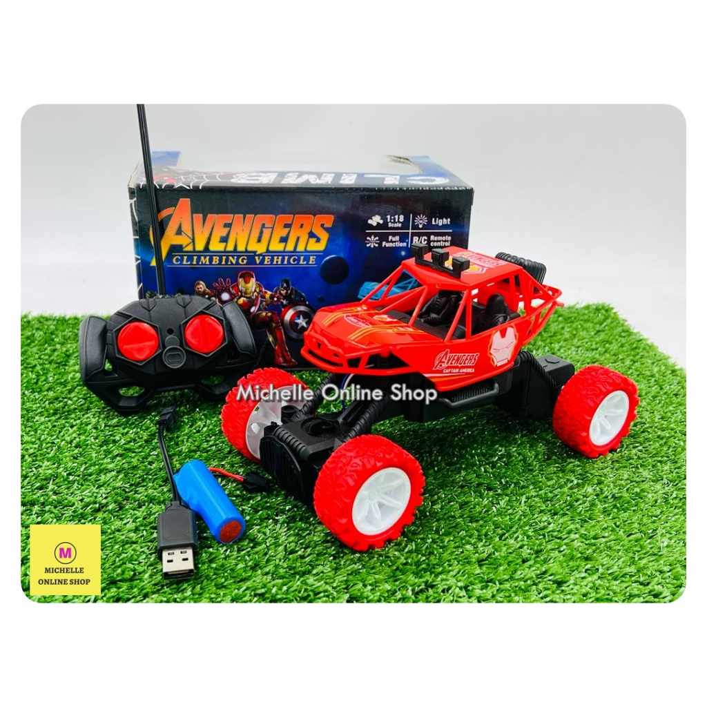 Promo Mainan Anak Mobil Offroad Remote Control Baterai Cas