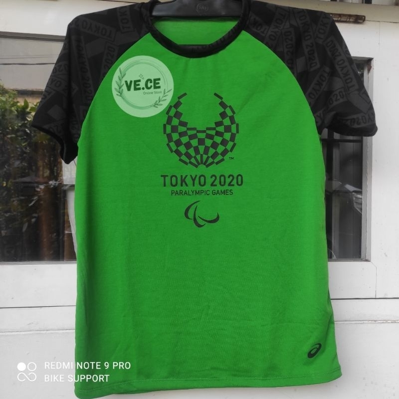 Atasan Kaos Anak Asics Tokyo 2020