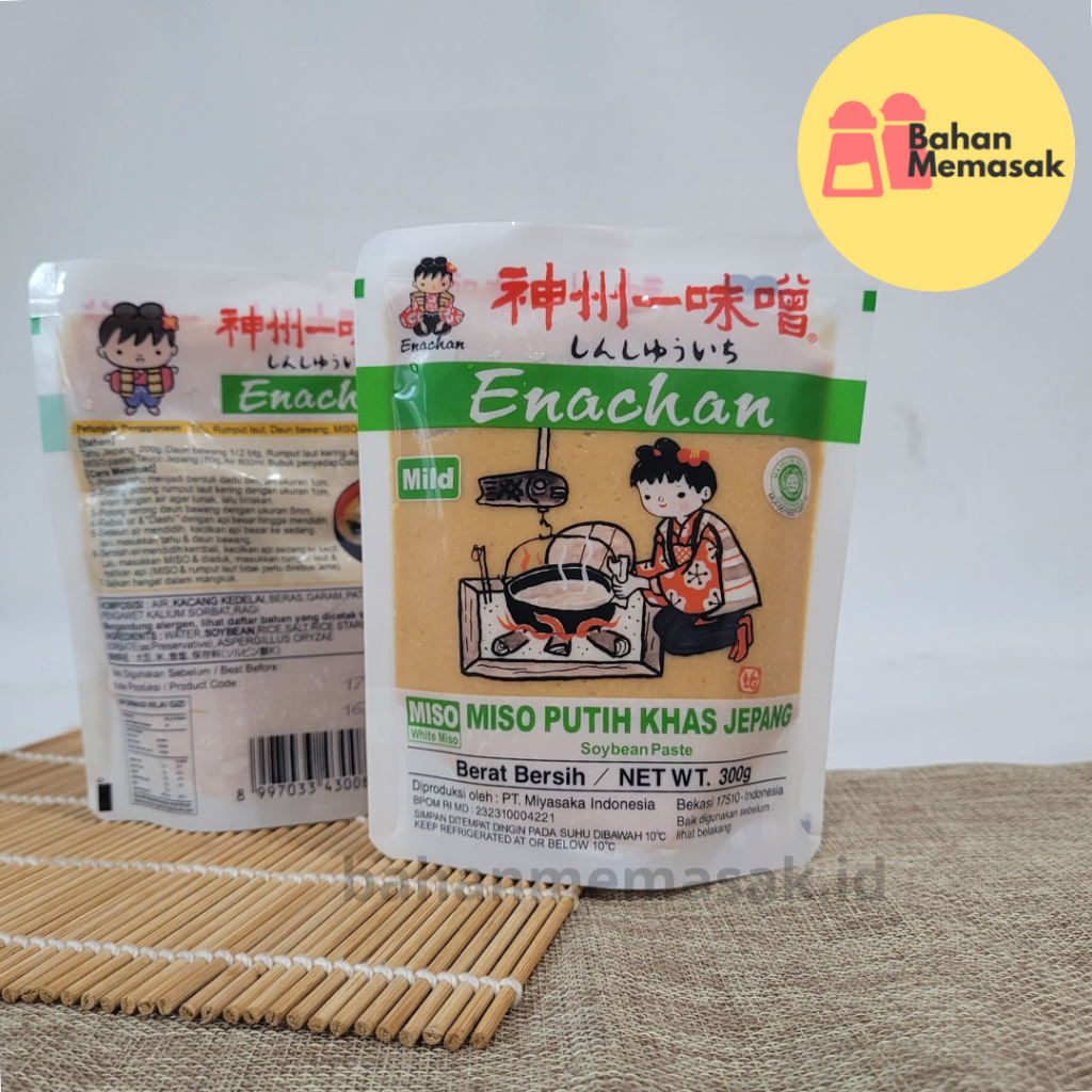 

Enachan Miso Putih khas Jepang 300 gram Halal