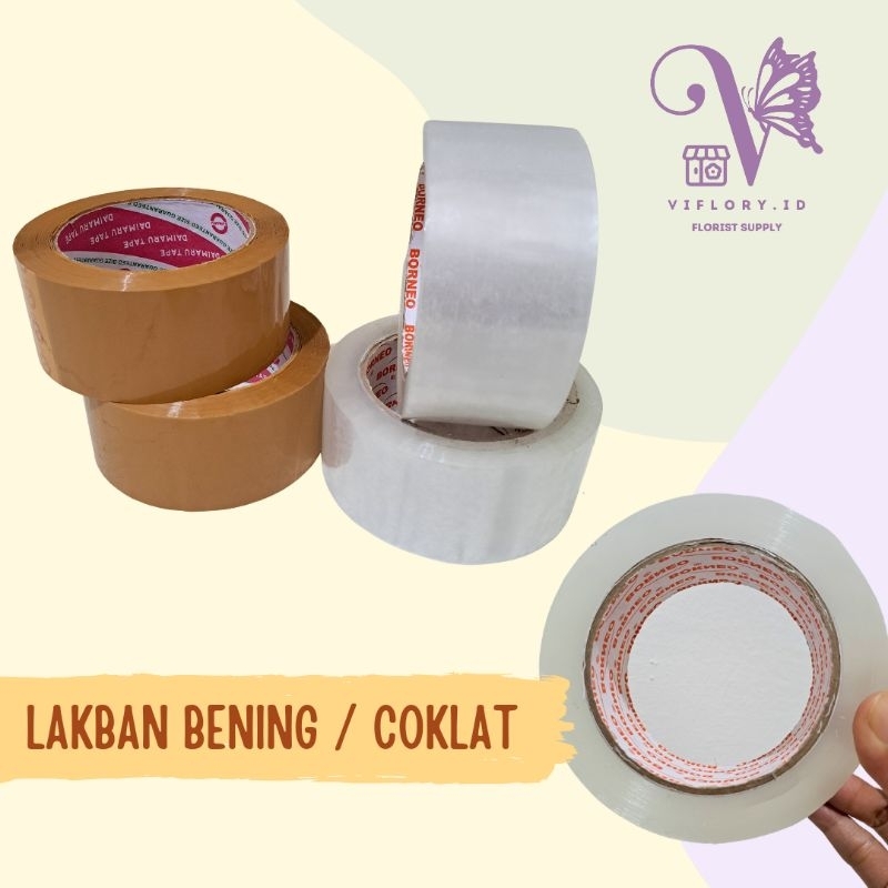 

LAKBAN BENING/ ISOLASI BESAR