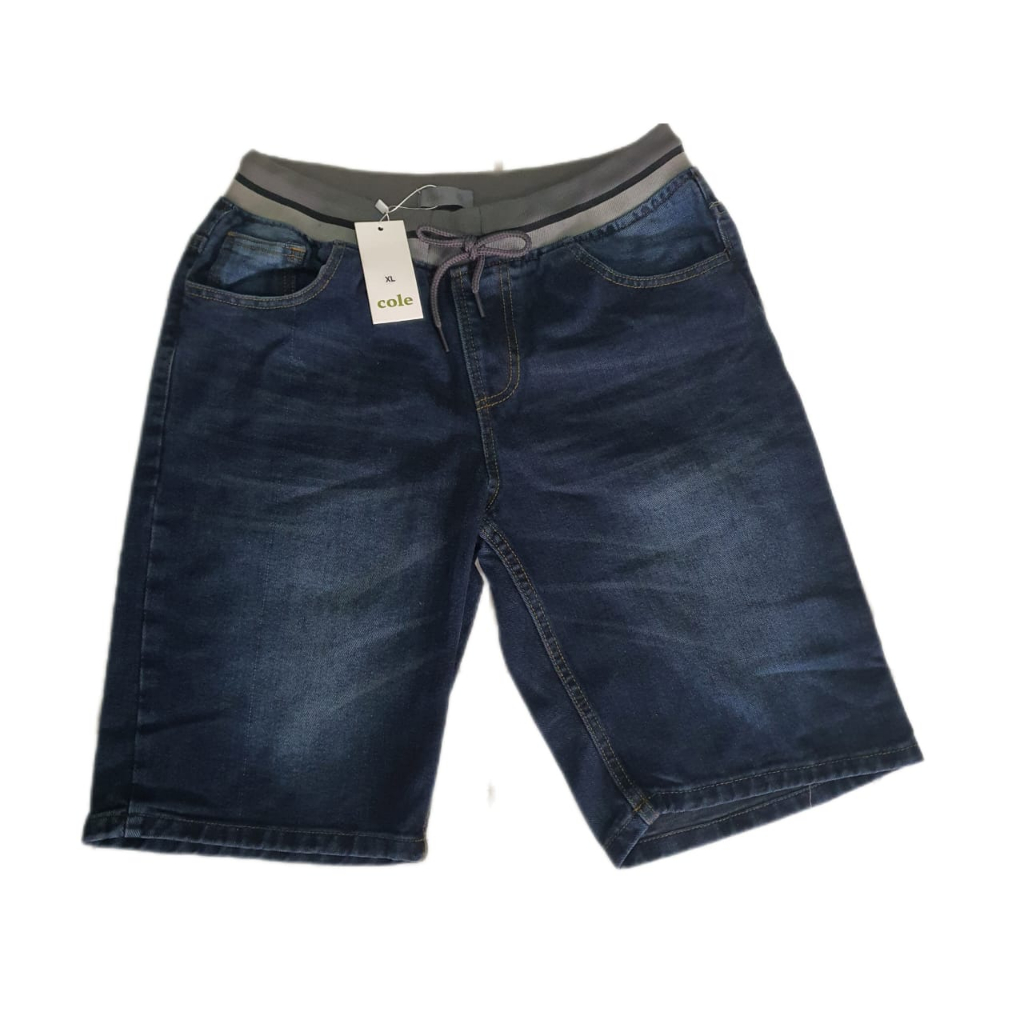 CELANA WOVEN Jeans Pendek Dewasa NEVADA/COLE Celana Pria NEVADA-COLE