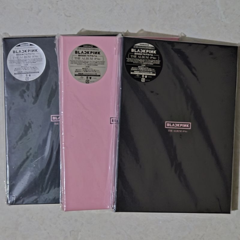 BLACKPINK The Album JP Ver. [w/ DVD, Limited Edition / A, B, C Ver.] Unsealed [Jepang/Japan]