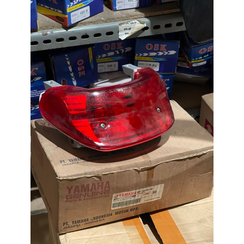 STOP LAMP ASSY SCORPIO 5BP YGP STOK LAMA (DIJAMIN ORI YAMAHA)