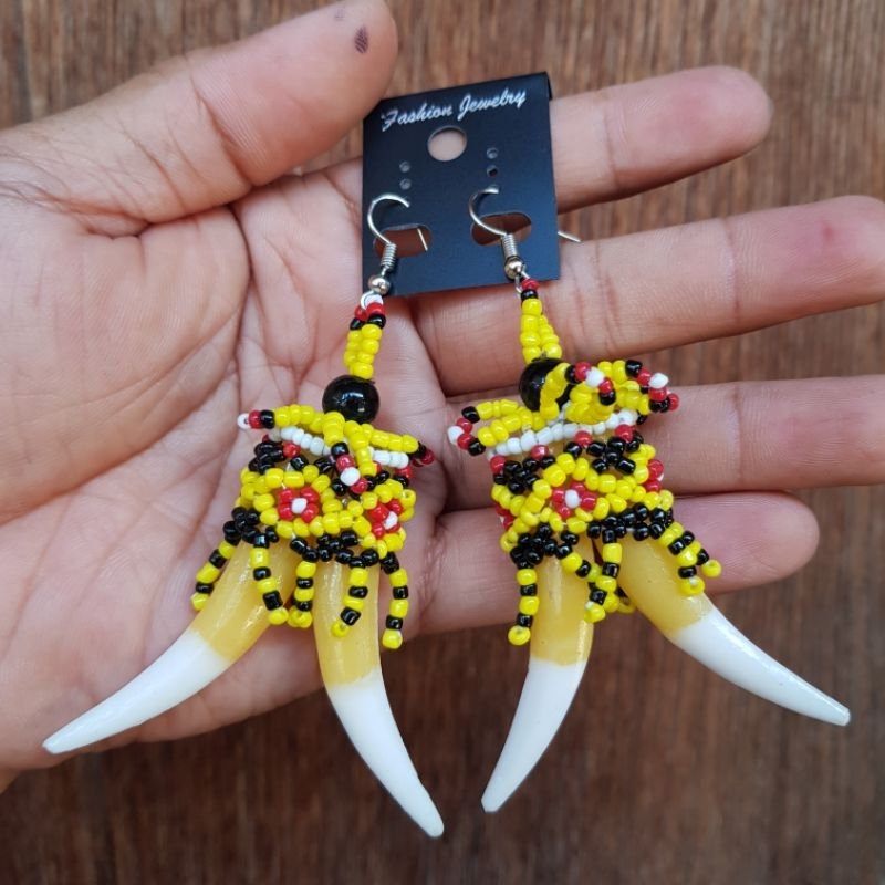 ANTING MANIK TARING/ANTING MANIK TARING ETNIK KHAS KALIMANTAN