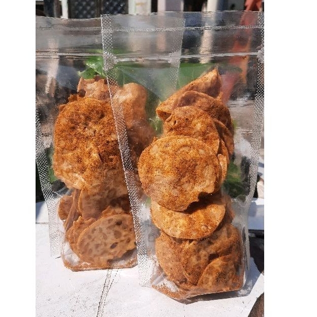 

keripik tempe sagu pedas nyaman