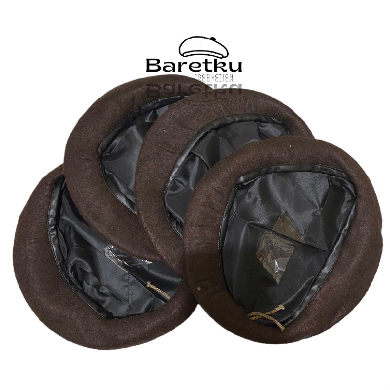 (BISA COD) BARET PRAMUKA SMA | BARET COKLAT