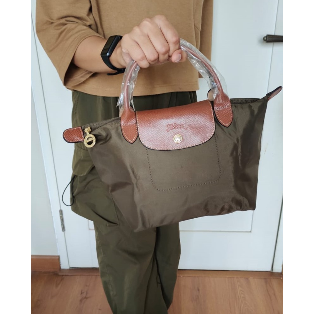 Longchamp Le Pliage Classic Small Short Handle Bag