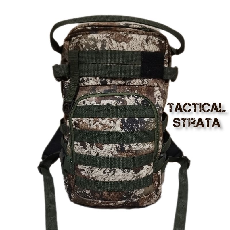 Tas Camo Military Bagpack Tactical Ransel Punggung Loreng STRATA tas Hunting Berburu Terbaru