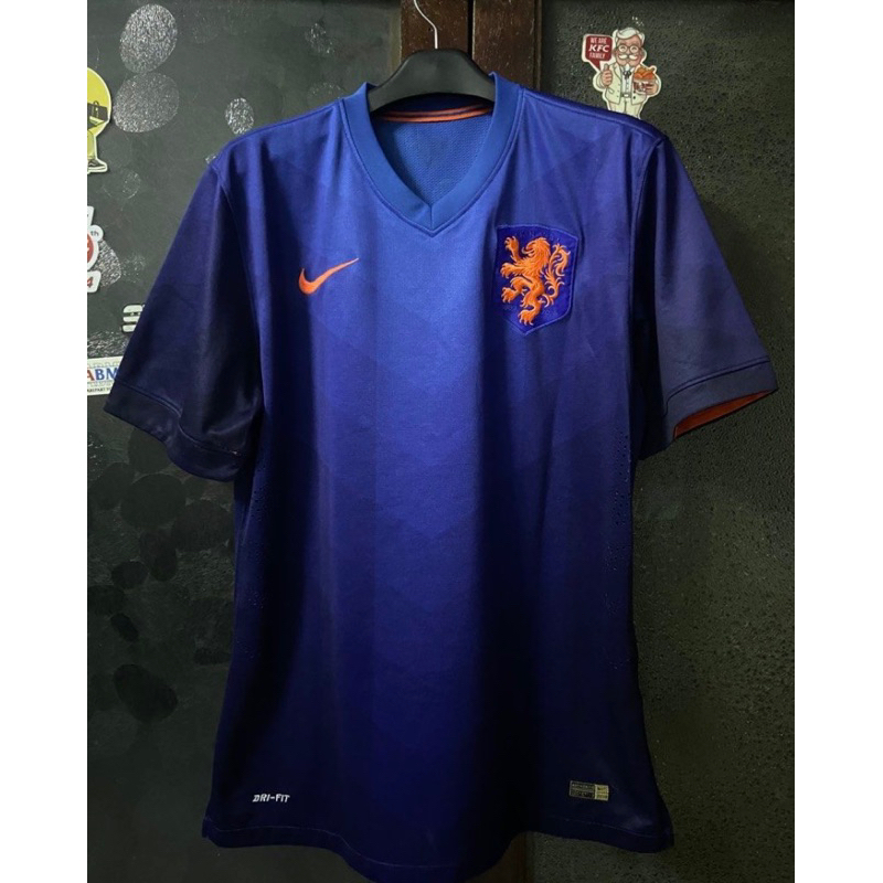 jersey bola Grade ori Belanda 2014 away