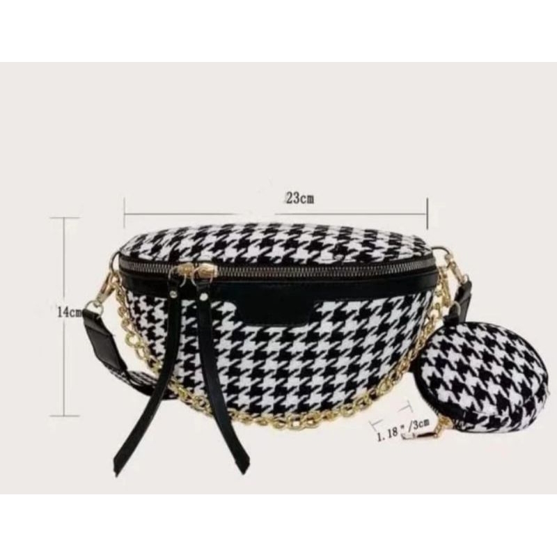 FAVORIT GROSIR BAGS - TAS WAITSBAG SELORMEN WANITA TERBARU TAS PINGGANG WANITA KOREA TAS DADA WANITA