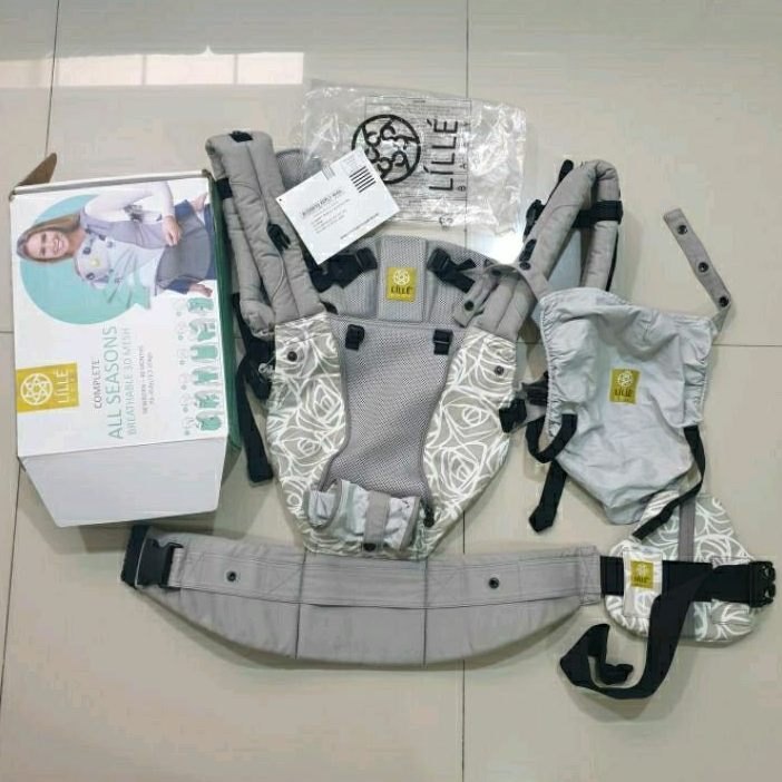 𝙋𝙧𝙚𝙡𝙤𝙫𝙚𝙙 Gendongan Bayi Lillebaby Lille Baby Ssc Complete All Season 6 in 1