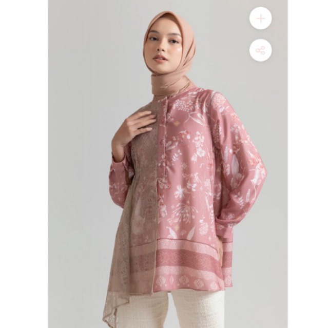 Sale Ria Miranda Langkisau Top Blouse Discount Diskon